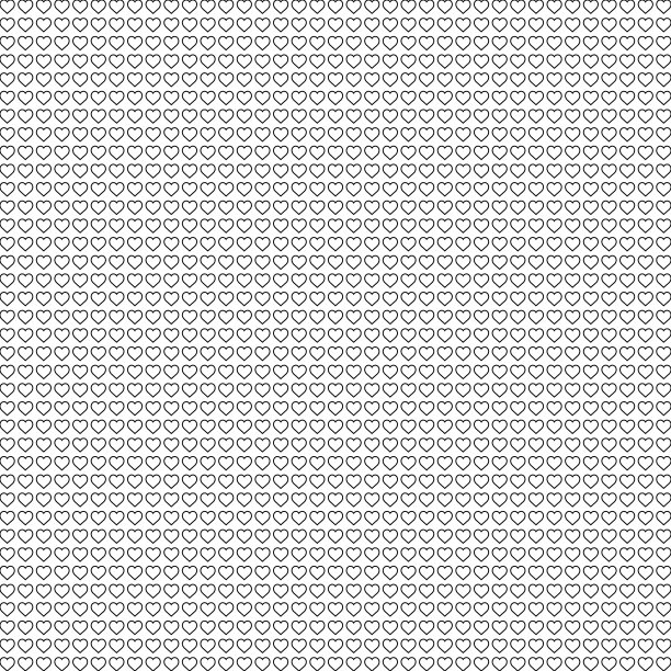 半色调爱点矢量插图设计图片下载