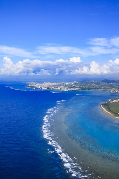 石垣市鸟瞰图片下载