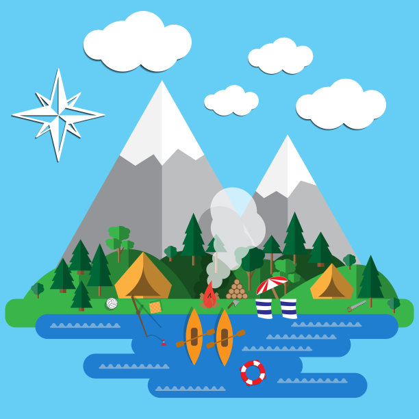 露营。图片下载