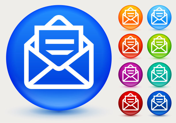 打开电子邮件信封图标图片下载