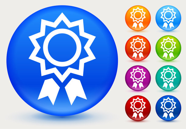 优质服务奖章图片下载