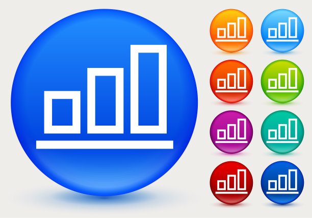 条形图增长图图标图片下载
