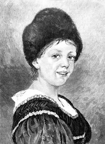 来自巴伐利亚的女人，穿着典型的服装图片下载