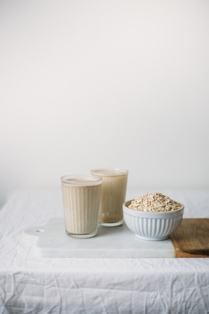 素食燕麦牛奶图片下载