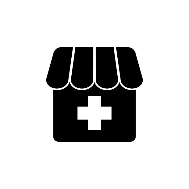 药房、药店、药房、药房、药店图标、插图、矢量图片下载