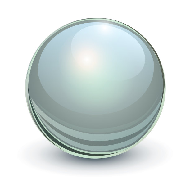 玻璃球的灰色图片下载