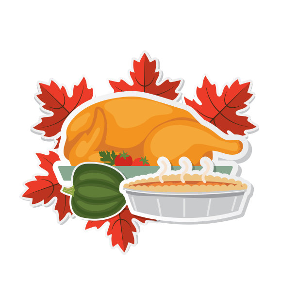 可爱秋季设计元素图片下载