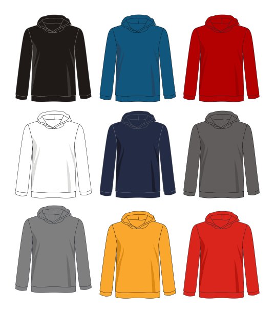 设计矢量模板衬衫图片下载