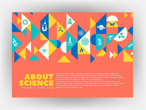 与科学相关的印刷设计图片下载