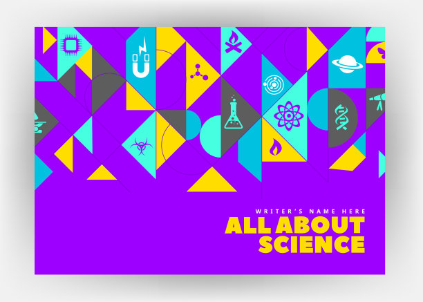 与科学相关的印刷设计图片下载