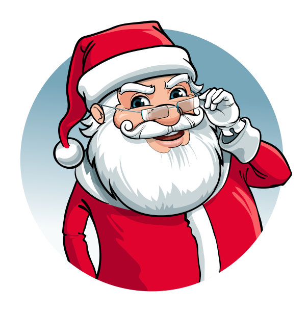 快乐的圣诞老人图片下载