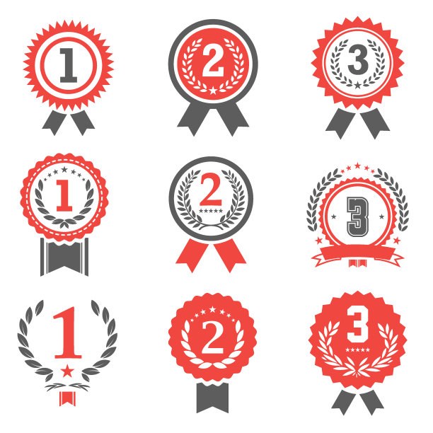 第一、二、三名得主将颁发奖状图片下载