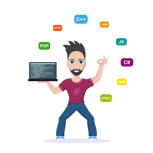 程序员的人性格图片下载