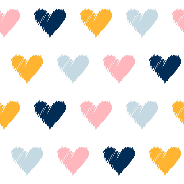 抽象手工涂鸦无缝图案背景。图片下载