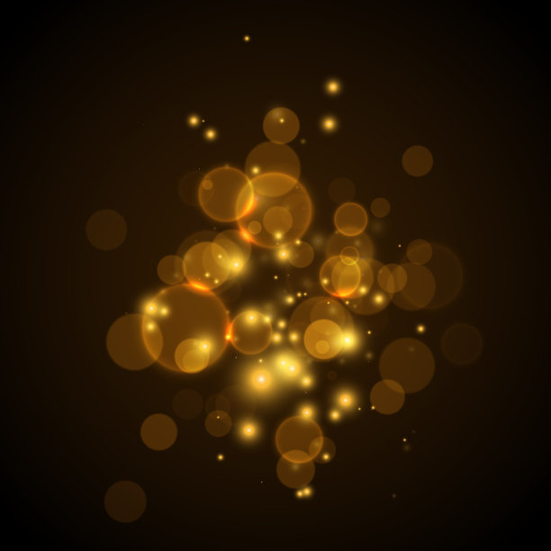 金光闪闪的灯光效果图片下载