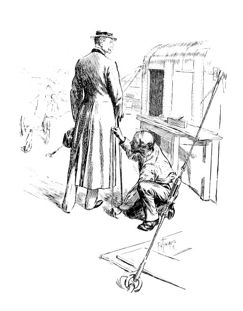 古董雕刻插图:裁缝图片下载