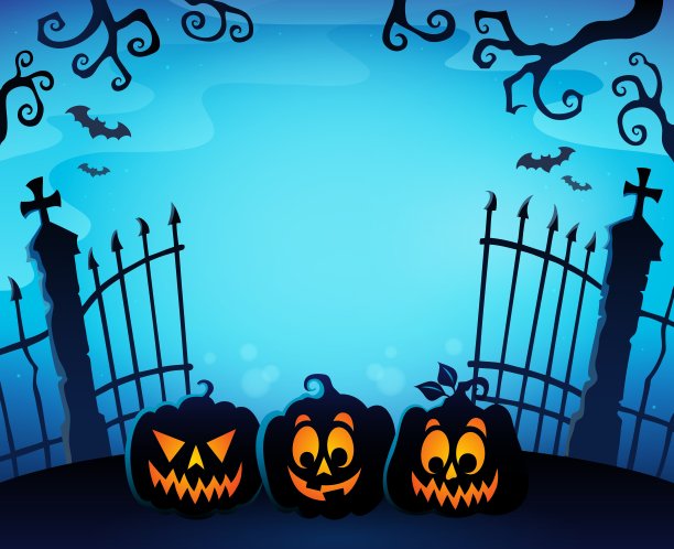 墓园门影主题1图片下载