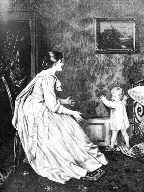 孩子的第一步图片下载