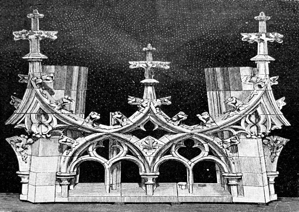 建筑细节:Ulm cathredal, Ulmer Munster，德国图片下载