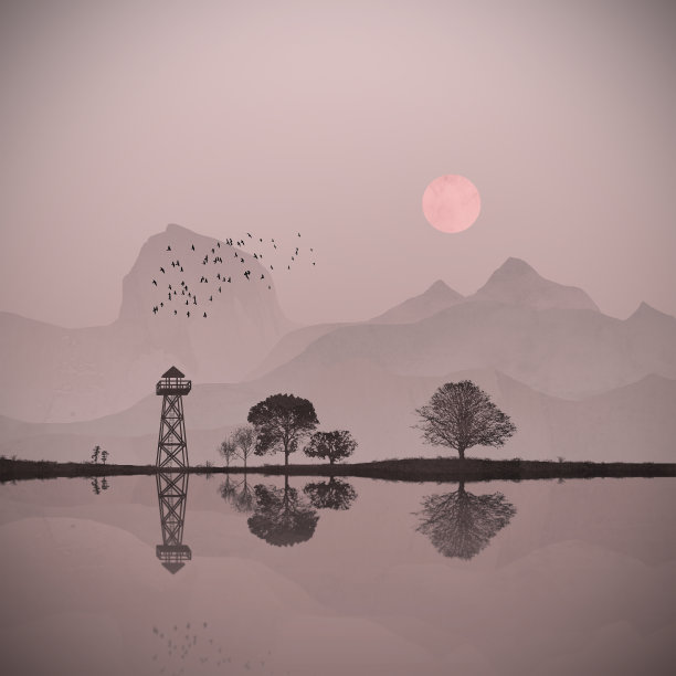 珍珠湖图片下载