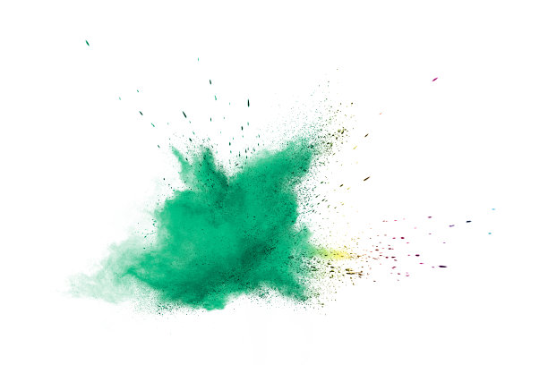 绿色粉末图片下载