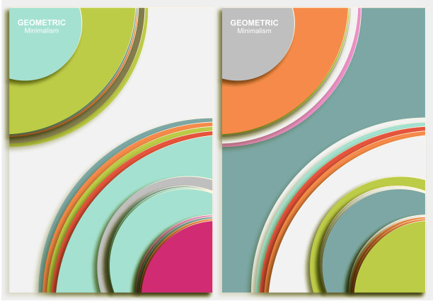 圆插图图案背景设计图片下载