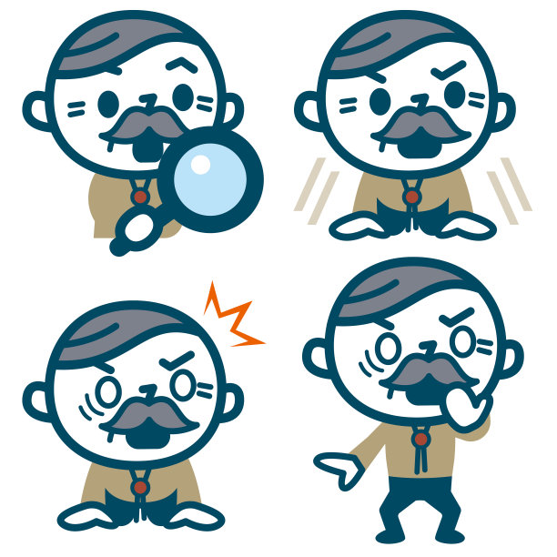 一群震惊的长者图片下载