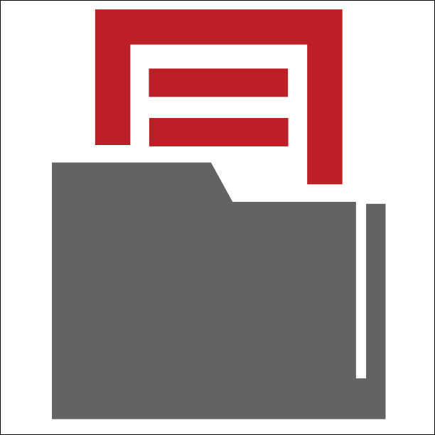 文件夹图标，隐私安全概念-插图图片下载