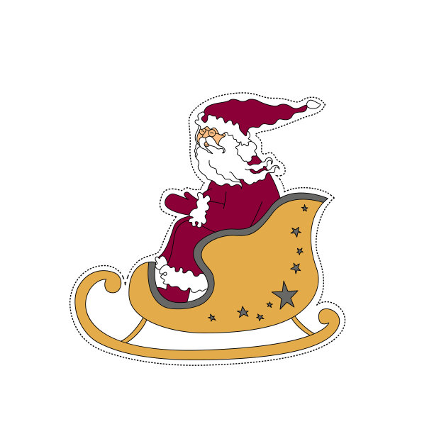 圣诞节圣诞老人。图片下载