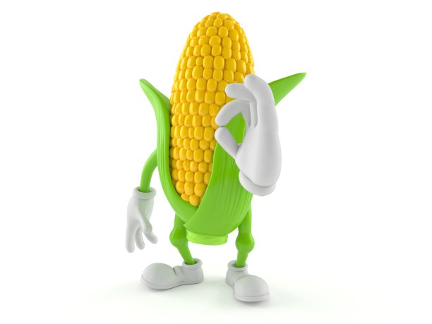 玉米性格与ok手势图片下载