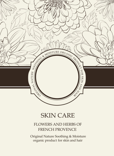 背景上有鲜花的老式卡片。有菊花的花背景图案。图片下载