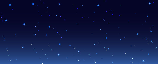 夜空星空背景插图。银河暗夜星空壁纸图片下载