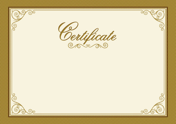 用于标签、证书、卡片的装饰性矩形框架。A3、A4页比例。图片下载