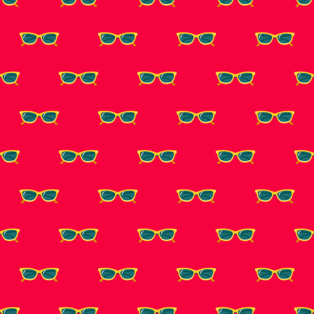 太阳镜无缝模式图片下载