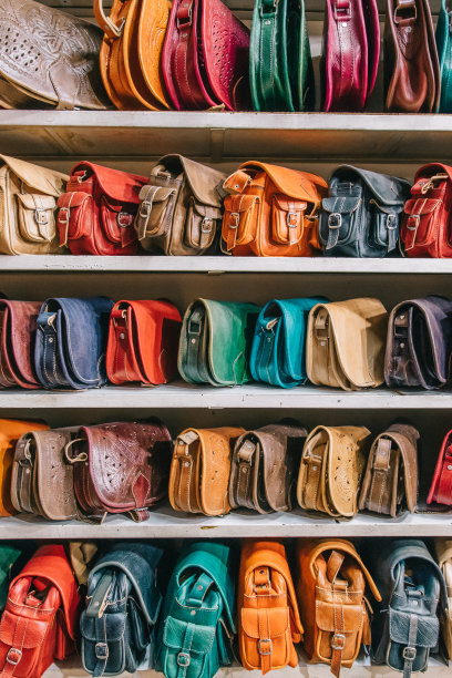 马拉喀什皮包店，图片下载