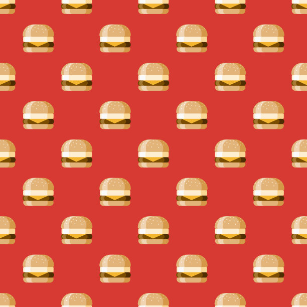 早餐三明治无缝模式图片下载