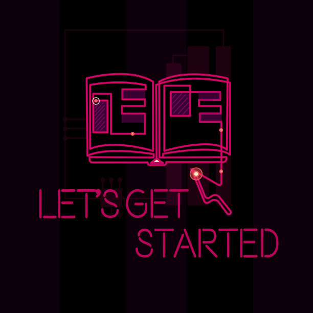 Word writing text Let s is Get Started。开始做某事或从事某事的商业概念图片下载