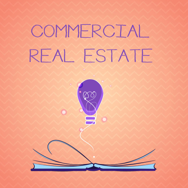 显示商业地产的文字标志。概念照片收入财产建筑物或土地的商业目的图片下载