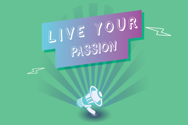 展示激情生活的手写概念。做一些你喜欢但并不认为是工作的事情图片下载