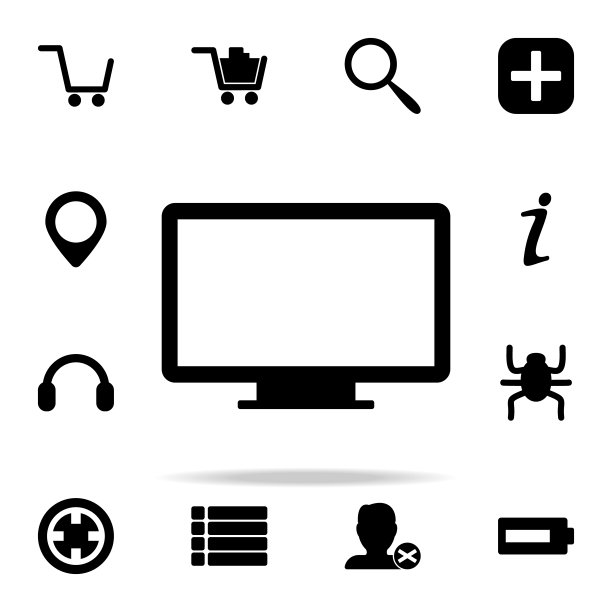 监控图标。网页图标通用设置为网页和移动图片下载