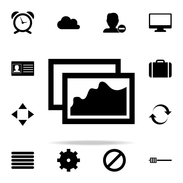 画图标。网页图标通用设置为网页和移动图片下载