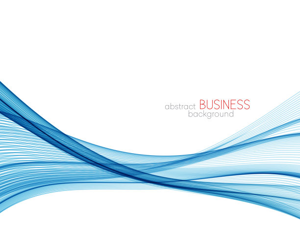 抽象彩色矢量背景，彩色波设计宣传册，网站，传单。图片下载