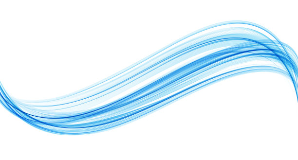 抽象彩色矢量背景，彩色波设计宣传册，网站，传单。图片下载