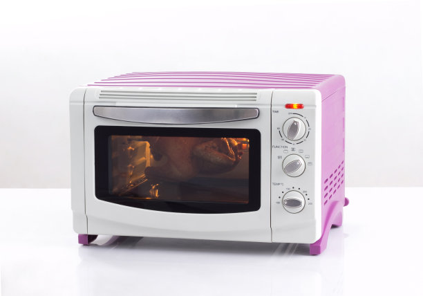 电烤箱，里面有鸡肉图片下载