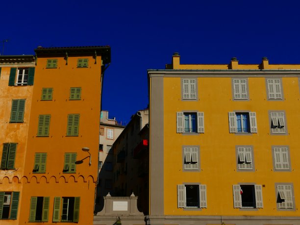 圣广场François，老城，尼斯，法国图片下载