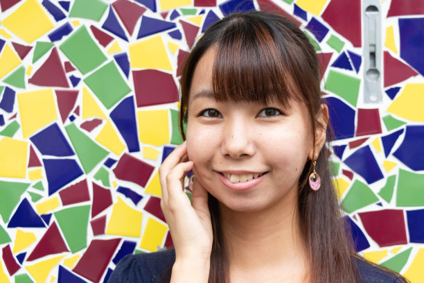 马赛克的肖像图片下载