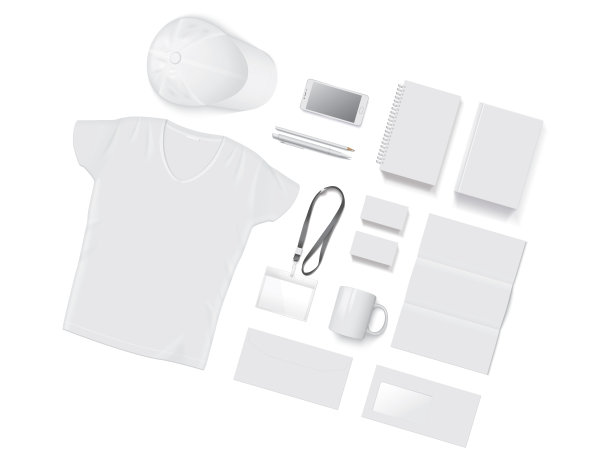 企业身份矢量模拟图片下载