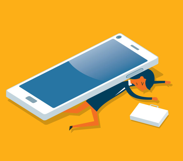 信息超载——女商人图片下载