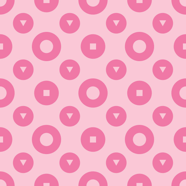 几何无缝图案。圈图片下载