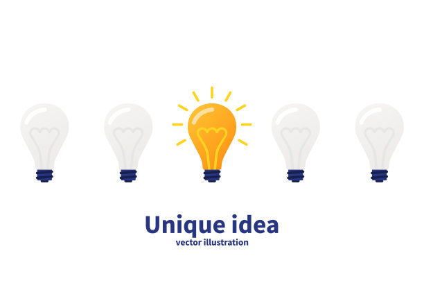 独特的思想理念图片下载